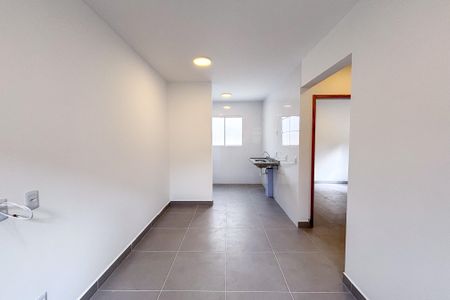 Sala de apartamento para alugar com 2 quartos, 41m² em Vila Paulo Silas, São Paulo