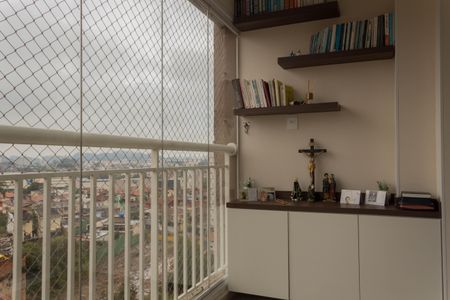 Varanda de apartamento à venda com 3 quartos, 84m² em Centro, São Bernardo do Campo