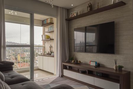 Sala de apartamento à venda com 3 quartos, 84m² em Centro, São Bernardo do Campo