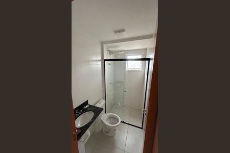 Banheiro Social de apartamento para alugar com 2 quartos, 56m² em Jardim Botânico, Uberlândia