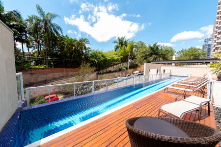 Apartamento para alugar com 40m², 1 quarto e 1 vaga Apartamento para alugar com 40m², 1 quarto e 1 vagaÁrea comum - Piscina