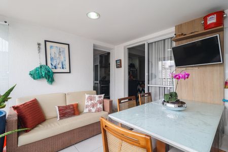 Varanda da Sala de apartamento à venda com 3 quartos, 85m² em Morumbi, São Paulo