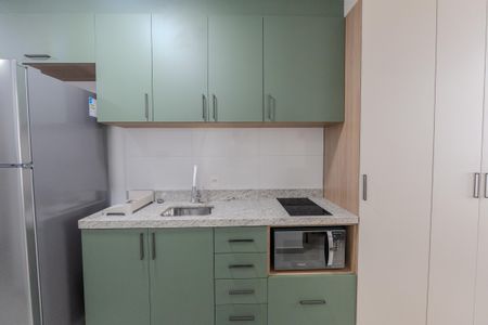 Studio à venda com 32m², 1 quarto e sem vaga Studio à venda com 32m², 1 quarto e sem vagaCozinha