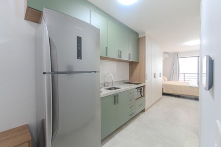 Studio à venda com 32m², 1 quarto e sem vaga