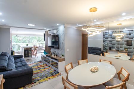 Sala de apartamento à venda com 3 quartos, 97m² em Vila Leonor, São Paulo