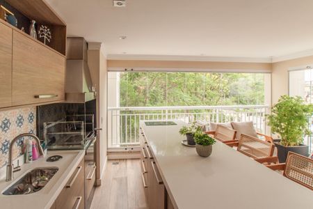 Varanda da Sala de apartamento à venda com 3 quartos, 97m² em Vila Leonor, São Paulo