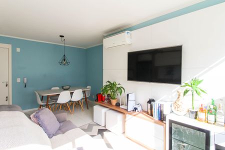 Sala de apartamento à venda com 2 quartos, 51m² em Fátima, Canoas