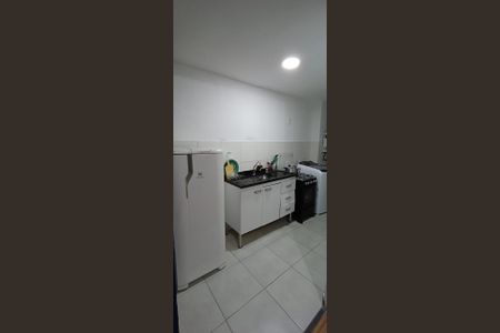 Cozinha e Área de Serviço de apartamento para alugar com 2 quartos, 44m² em Campo Grande, Rio de Janeiro