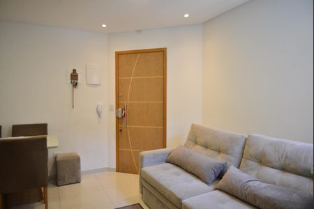Sala de apartamento à venda com 2 quartos, 50m² em Vila Camilópolis, Santo André