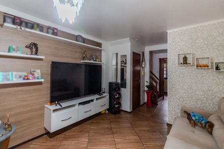 Sala de casa de condomínio à venda com 2 quartos, 85m² em Aberta dos Morros, Porto Alegre