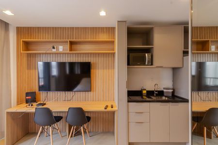 Studio para alugar com 25m², 1 quarto e sem vagaCozinha