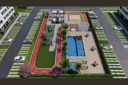 Apartamento à venda com 2 quartos, 55m² em Tres Barras, Contagem