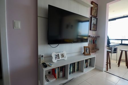 Sala de apartamento para alugar com 1 quarto, 50m² em Federação, Salvador