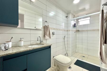 Apartamento à venda com 46m², 1 quarto e 1 vaga Apartamento à venda com 46m², 1 quarto e 1 vagaBanheiro da Suíte