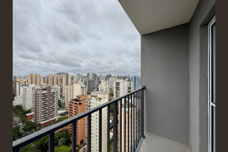 Apartamento para alugar com 27m², 1 quarto e sem vagaSacada