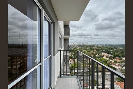 Apartamento para alugar com 27m², 1 quarto e sem vagaSacada