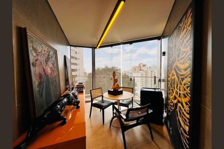 Apartamento à venda com 3 quartos, 155m² em Sion, Belo Horizonte