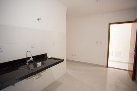 Sala/Cozinha de kitnet/studio para alugar com 1 quarto, 27m² em Carandiru, São Paulo