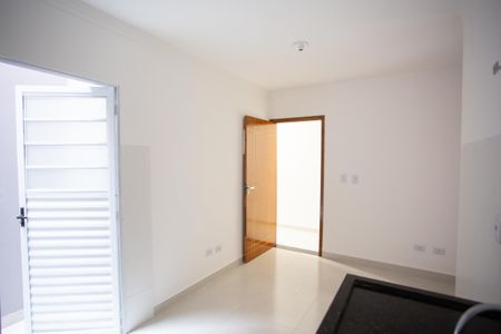 Sala/Cozinha de kitnet/studio para alugar com 1 quarto, 27m² em Carandiru, São Paulo