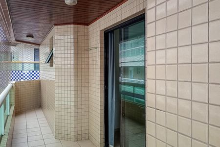 Varanda Sala de apartamento para alugar com 2 quartos, 90m² em Canto do Forte, Praia Grande