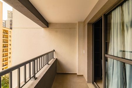 Varanda do Studio de kitnet/studio para alugar com 1 quarto, 30m² em Vila Santa Catarina, São Paulo