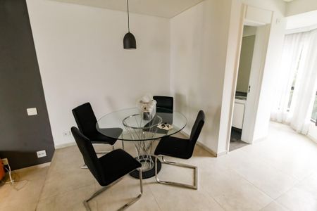 Apartamento à venda com 80m², 1 quarto e 1 vagaDetalhe Sala - jantar