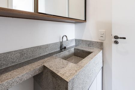 Apartamento para alugar com 28m², 1 quarto e sem vagaBanheiro da Suíte