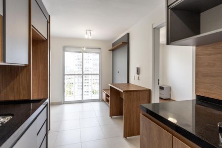 Sala de apartamento para alugar com 1 quarto, 28m² em Várzea da Barra Funda, São Paulo