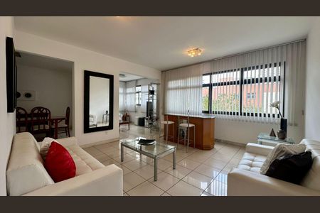 Sala  de apartamento à venda com 4 quartos, 145m² em Buritis, Belo Horizonte