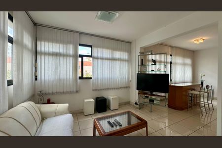 Sala  de apartamento à venda com 4 quartos, 145m² em Buritis, Belo Horizonte