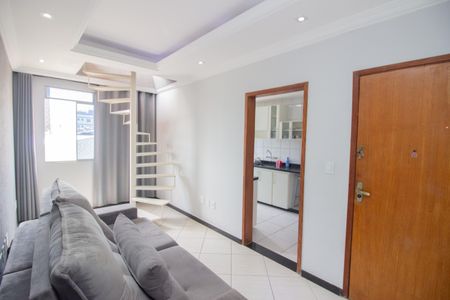 Sala de apartamento à venda com 3 quartos, 157m² em Inconfidentes, Contagem