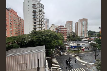 Vista do studio de kitnet/studio para alugar com 1 quarto, 21m² em Indianópolis, São Paulo