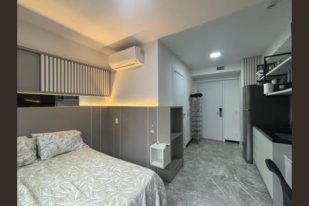 Studio de kitnet/studio para alugar com 1 quarto, 21m² em Indianópolis, São Paulo