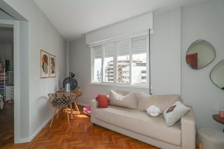 Sala de apartamento para alugar com 1 quarto, 46m² em Bom Jesus, Porto Alegre