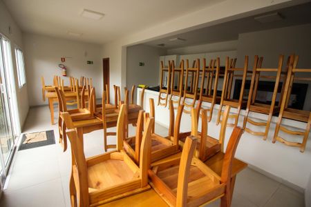 Casa de condomínio à venda com 55m², 2 quartos e 1 vagaÁrea comum - Salão de festas