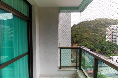 Varanda da Sala de apartamento à venda com 2 quartos, 75m² em Cubango, Niterói