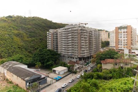 Vista da Sala de apartamento à venda com 2 quartos, 75m² em Cubango, Niterói