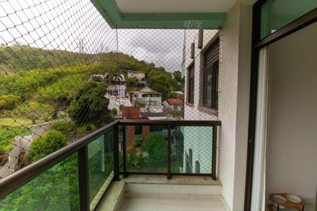Varanda da Sala de apartamento à venda com 2 quartos, 75m² em Cubango, Niterói