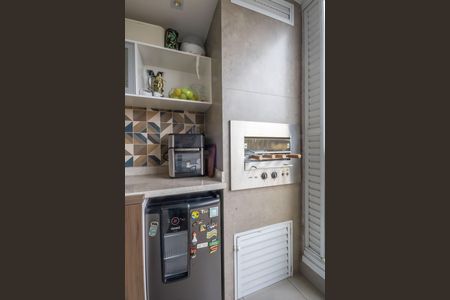 Sacada - Churrasqueira de apartamento à venda com 2 quartos, 56m² em Bela Vista, Osasco