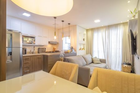 Sala de apartamento à venda com 2 quartos, 56m² em Bela Vista, Osasco