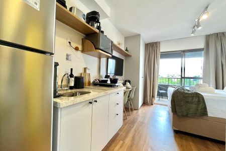 Studio à venda com 24m², 1 quarto e sem vagaCozinha