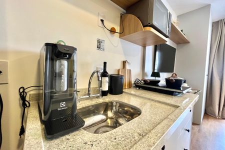 Studio à venda com 24m², 1 quarto e sem vagaCozinha