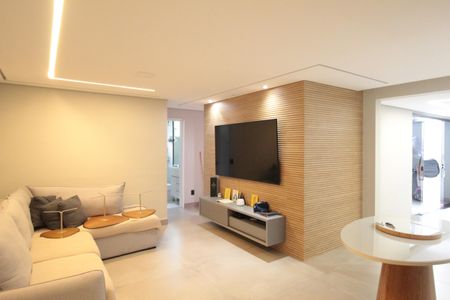 Sala de apartamento para alugar com 3 quartos, 125m² em Liberdade, Belo Horizonte