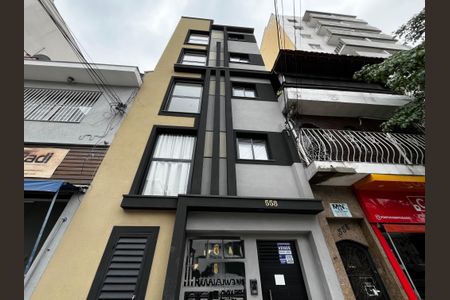 Apartamento à venda com 30m², 1 quarto e sem vaga Apartamento à venda com 30m², 1 quarto e sem vagaFachada + Placa