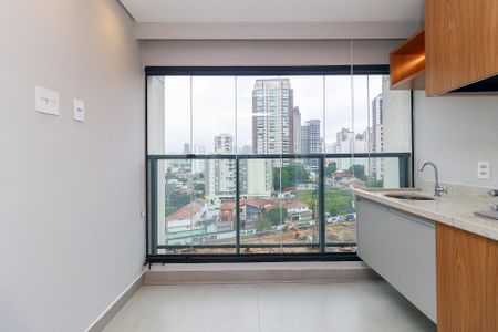 Sala - Varanda de apartamento à venda com 2 quartos, 60m² em Jardim das Acacias, São Paulo