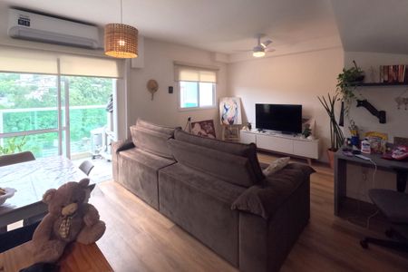 Sala de apartamento para alugar com 2 quartos, 88m² em José Menino, Santos