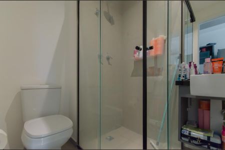 Banheiro de kitnet/studio à venda com 1 quarto, 28m² em Paraíso, São Paulo