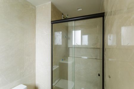 Banheiro de kitnet/studio para alugar com 1 quarto, 30m² em Vila Olímpia, São Paulo