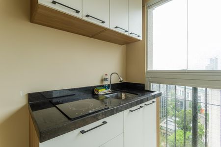Studio para alugar com 30m², 1 quarto e sem vaga Studio para alugar com 30m², 1 quarto e sem vagaCozinha