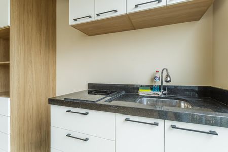 Cozinha de kitnet/studio para alugar com 1 quarto, 30m² em Vila Olímpia, São Paulo